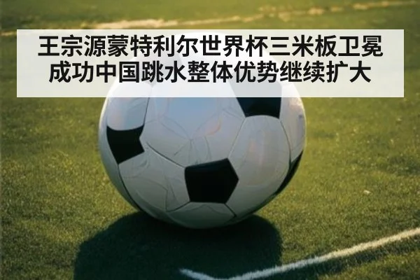 王宗源蒙特利尔世界杯三米板卫冕成功中国跳水整体优势继续扩大